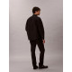 Calvin Klein Ανδρικό παντελόνι Slim Tapered Leg Black Jeans